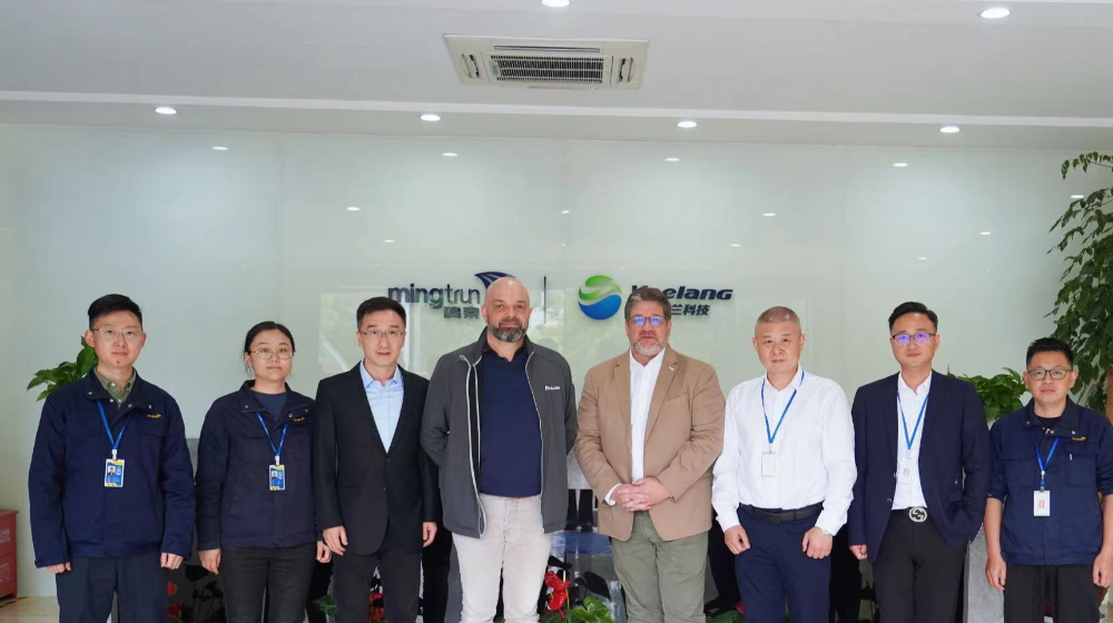 法国MULLER公司总裁Mr. Benoit一行到访浙大开云网(中国)考察、交流